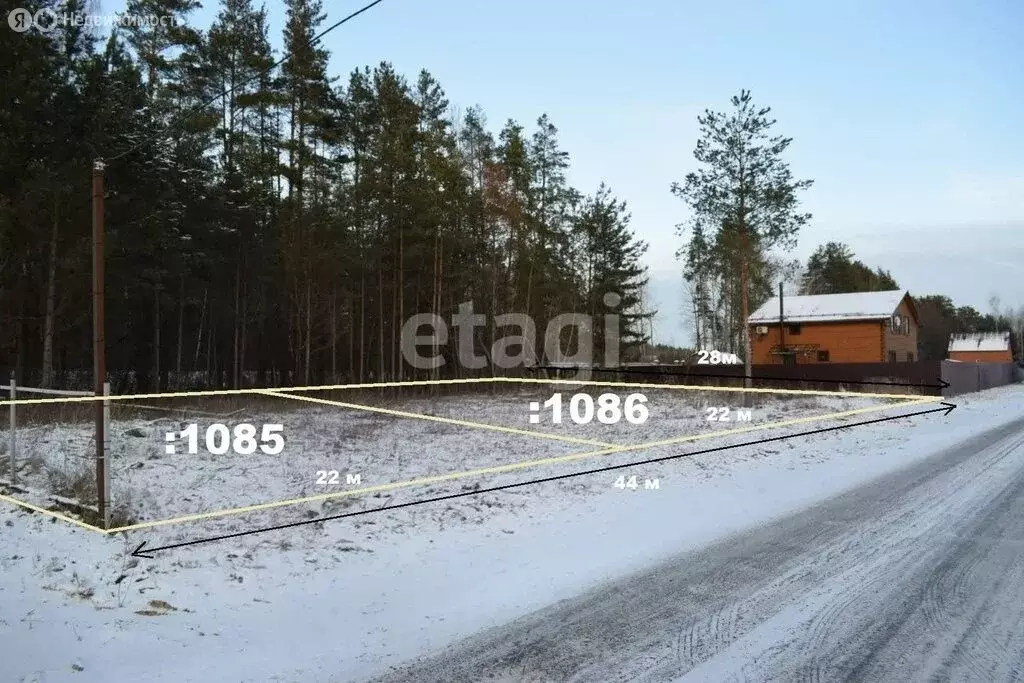 Участок в посёлок городского типа Хорлово, Озёрная улица (6 м) - Фото 2
