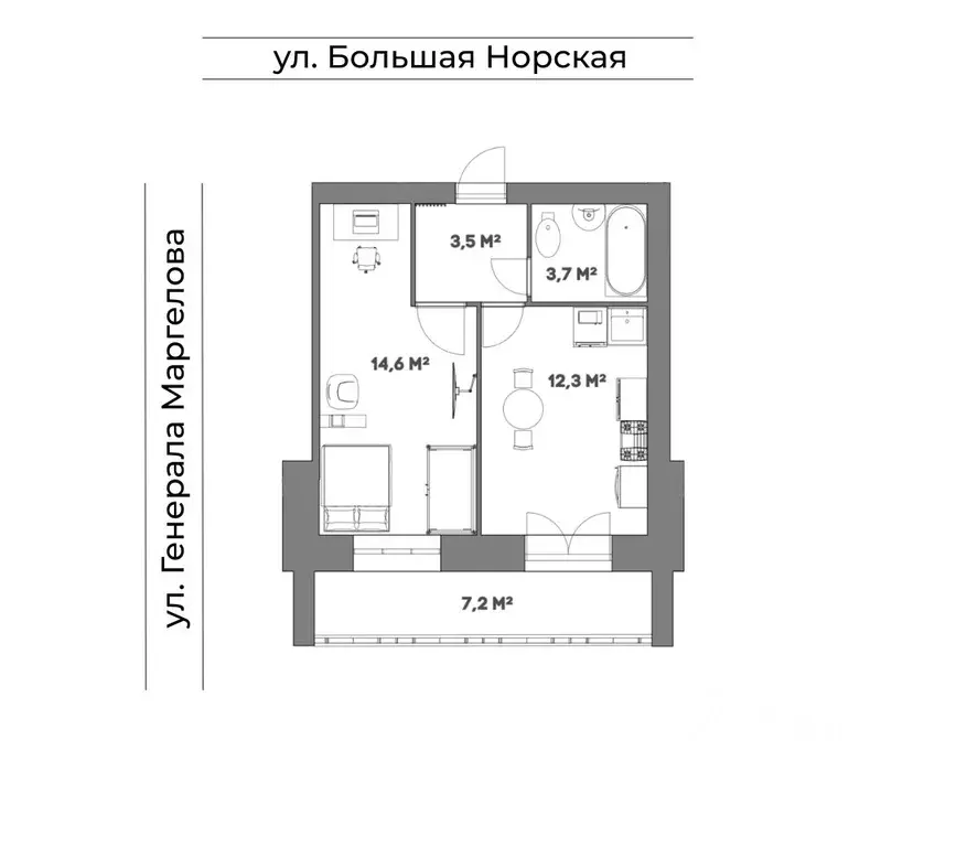 1-к кв. Ярославская область, Ярославль Северный жилрайон, 15-й мкр, ... - Фото 1