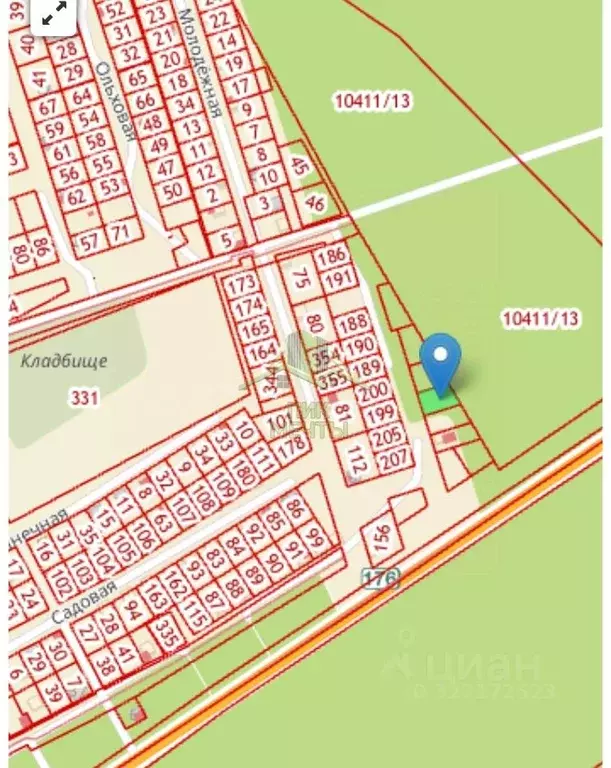 Участок в Бурятия, Прибайкальский район, с. Горячинск ул. Ясная (6.0 ... - Фото 1