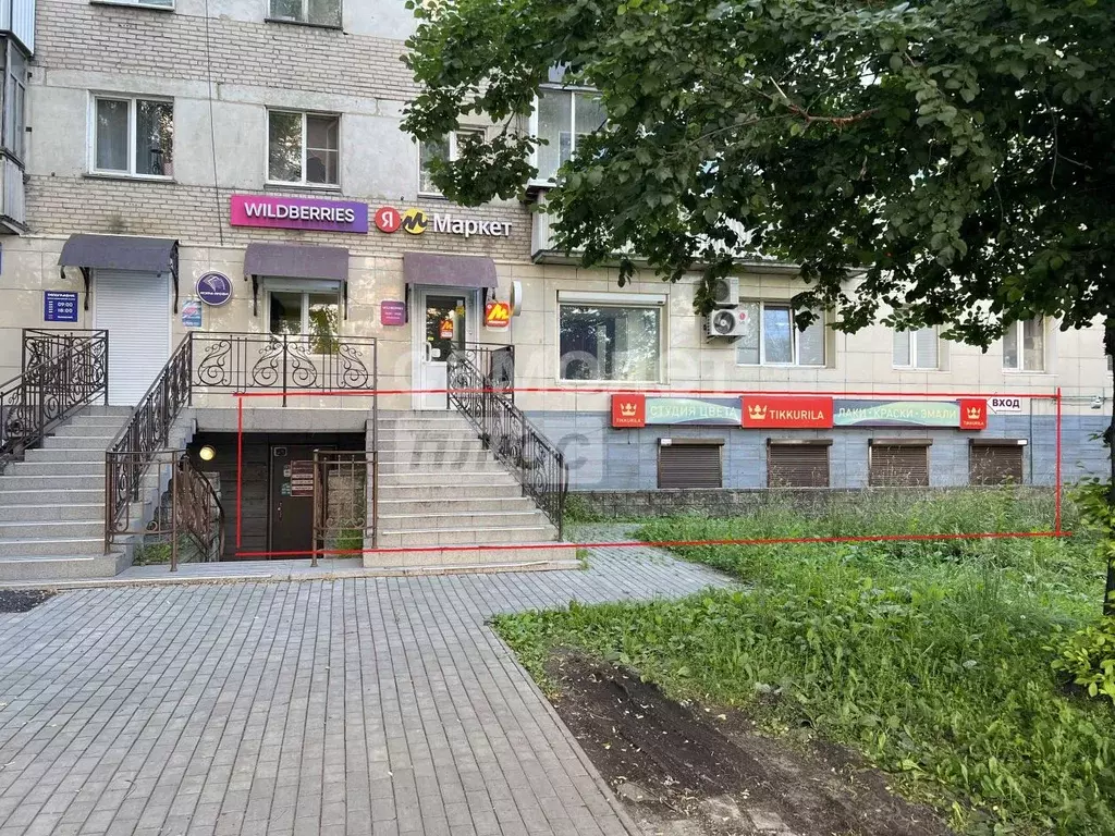 Торговая площадь в Челябинская область, Челябинск ул. Энгельса, 38 (70 ... - Фото 1