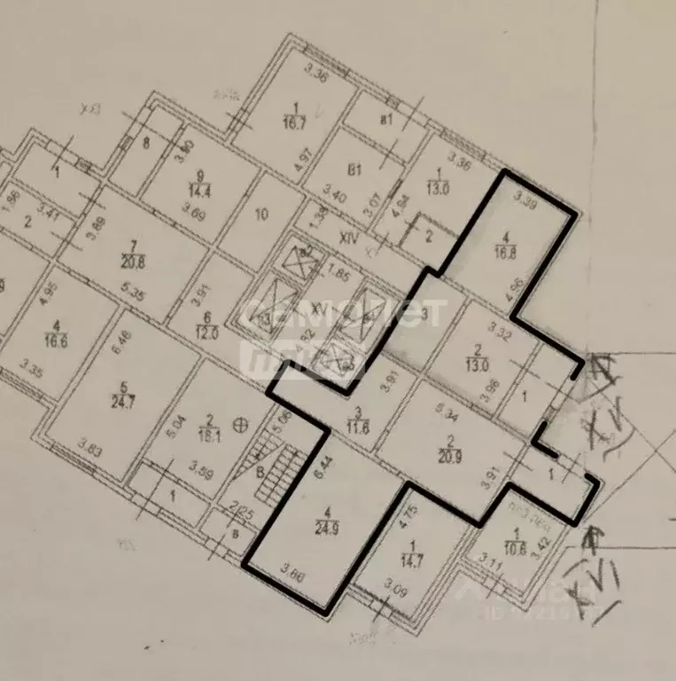 Помещение свободного назначения в Москва Нагатинская наб., 18к1 (109 ... - Фото 2