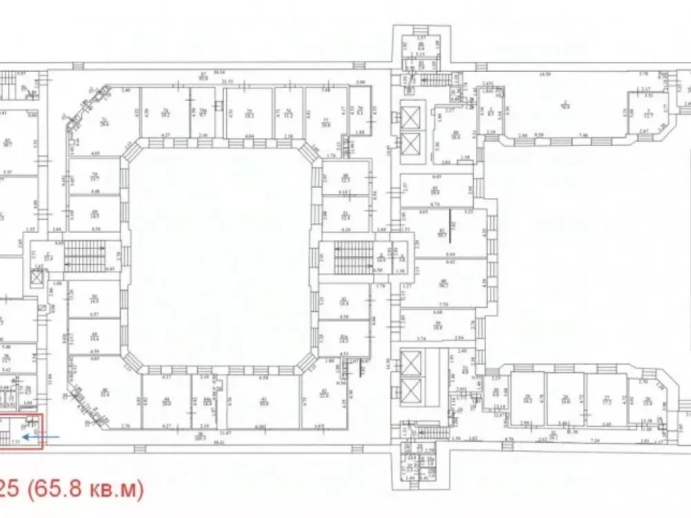 Офис в Москва Лесная ул., 43 (66 м) - Фото 2