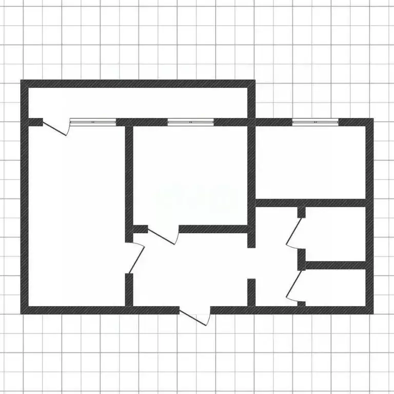 2-к кв. Курская область, Курск ул. Гагарина, 25А (46.5 м) - Фото 1