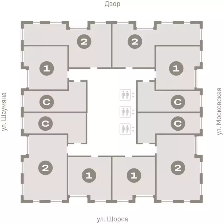 2-комнатная квартира: Екатеринбург, улица Советских Женщин (63.9 м) - Фото 2