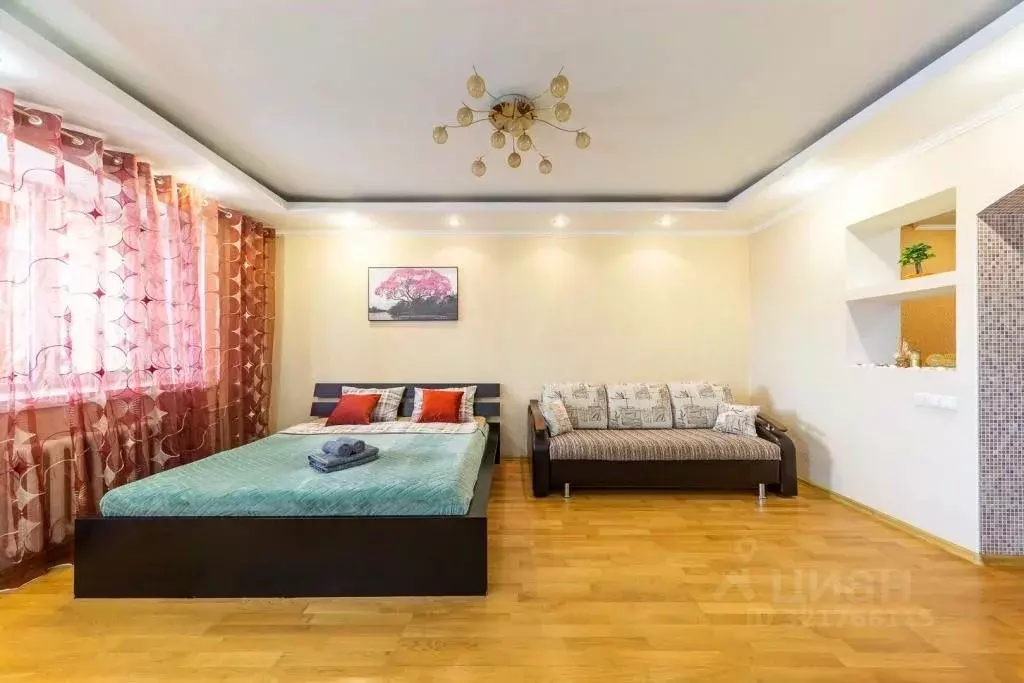 1-к кв. Татарстан, Казань ул. Гарифа Ахунова, 10 (45.0 м) - Фото 1
