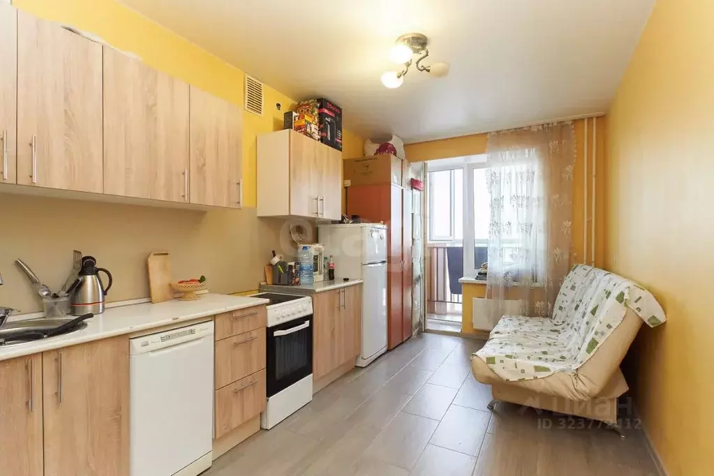 1-к кв. Тюменская область, Тюмень Ставропольская ул., 97 (36.9 м) - Фото 1