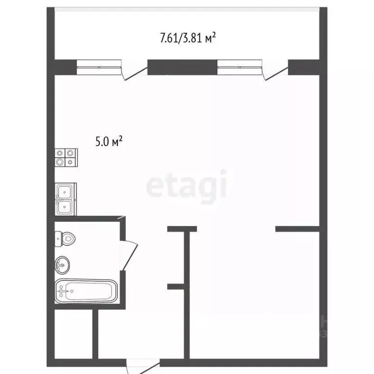 Студия Крым, Ялта муниципальный округ, Кореиз пгт ул. Прибрежная, 1А ... - Фото 1