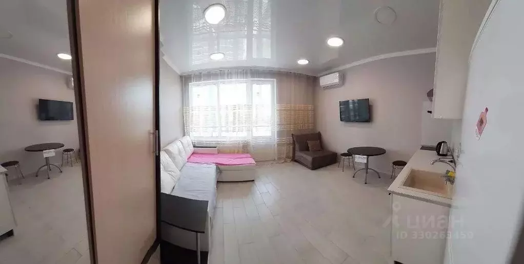 Студия Краснодарский край, Анапа Анапское ш., 24к6 (26.0 м) - Фото 2
