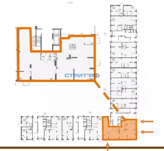 Торговая площадь в Московская область, Люберцы городской округ, Мирный ... - Фото 2