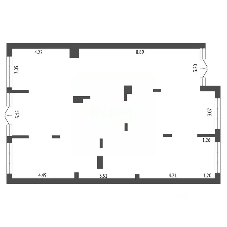 Помещение свободного назначения в Тюменская область, Тюмень ул. ... - Фото 2