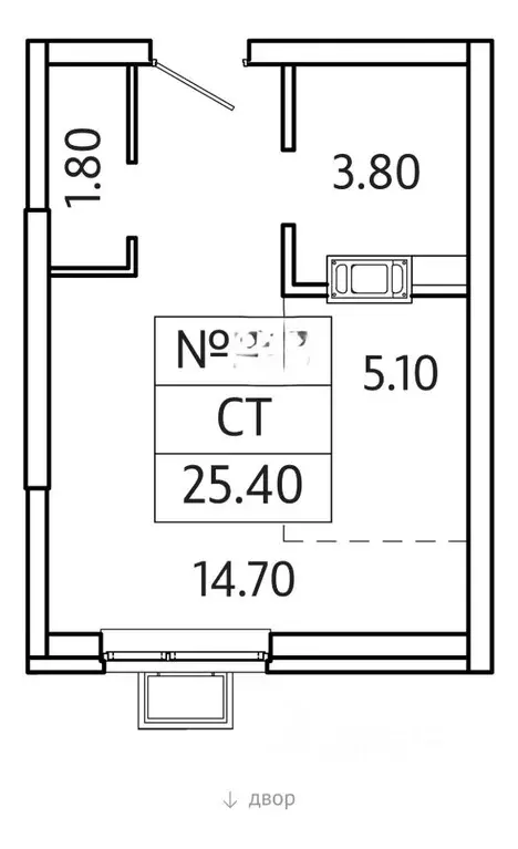 Студия Московская область, Ленинский городской округ, д. Сапроново ул. ... - Фото 2