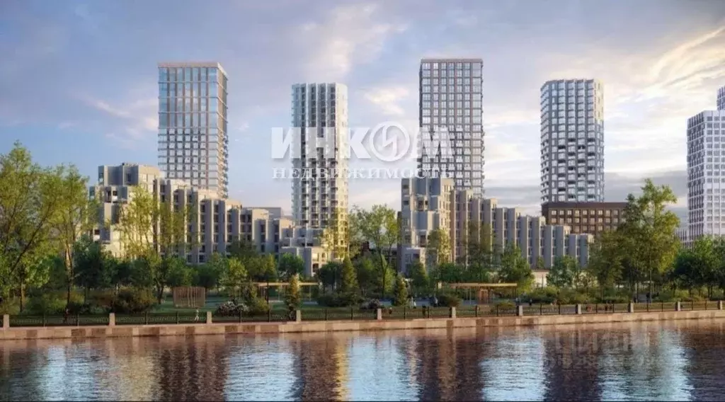 2-к кв. Москва наб. Марка Шагала, 11к3 (82.5 м) - Фото 1
