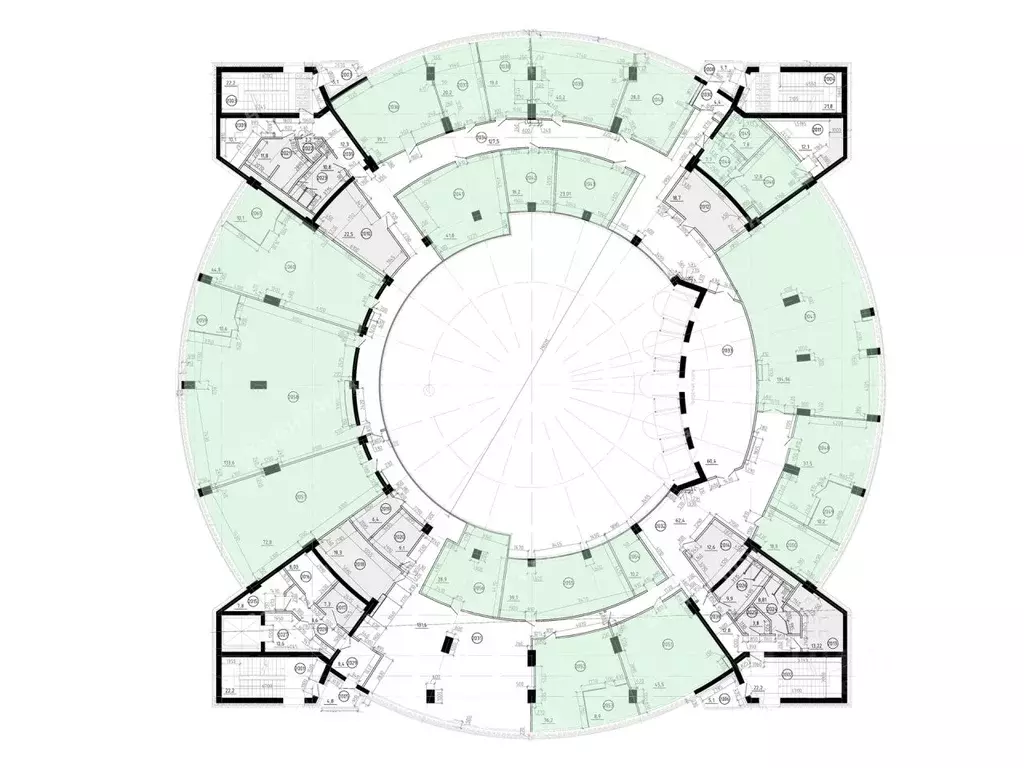 Офис в Москва Тестовская ул., 10 (1654 м) - Фото 1