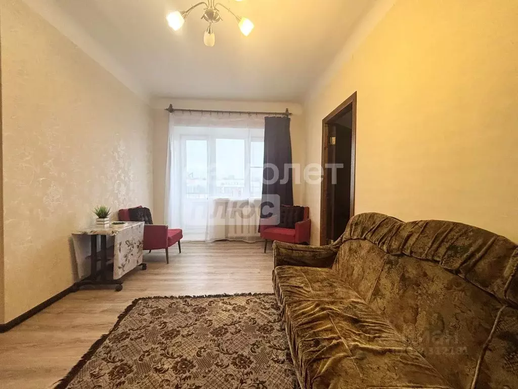 2-к кв. Нижегородская область, Нижний Новгород ул. Чкалова, 1 (42.0 м) - Фото 1