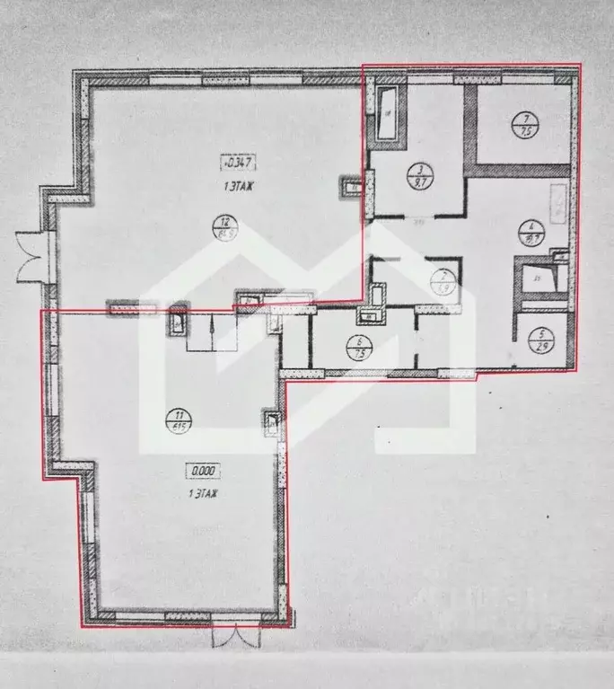 Помещение свободного назначения в Москва Большая Филевская ул., 4 (111 ... - Фото 2