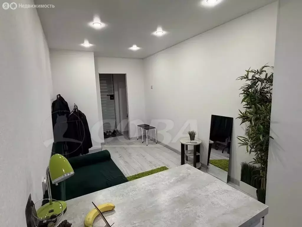 Квартира-студия: Тюмень, улица Бабарынка, 16Б (15.4 м) - Фото 1