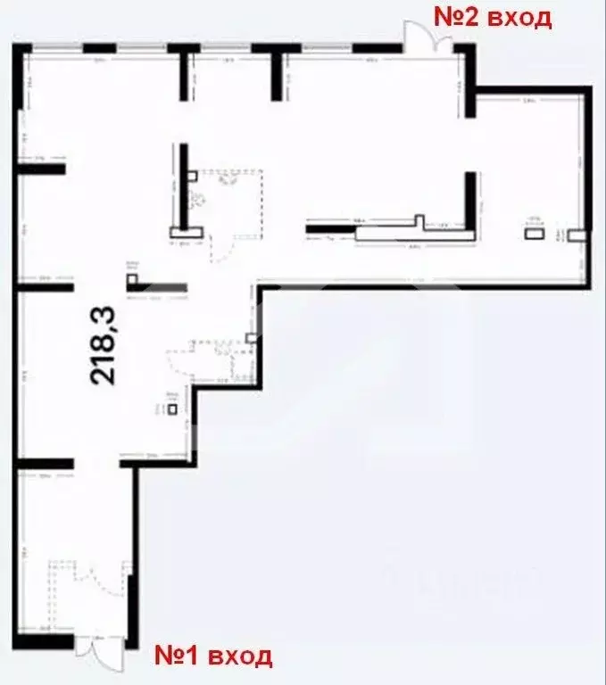 Помещение свободного назначения в Москва Кавказский бул., 51к1 (218 м) - Фото 1