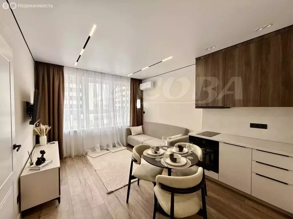 1-комнатная квартира: Тюмень, улица Василия Малкова, 10 (36.4 м) - Фото 2