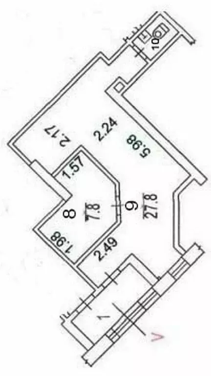 Офис (39 м) - Фото 2