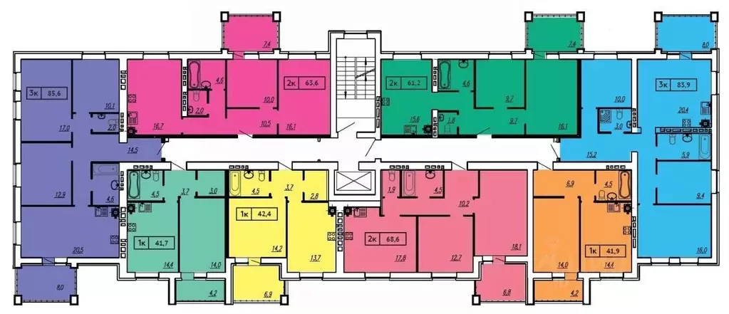 1-к кв. Ивановская область, Иваново ул. Постышева, 8А (41.7 м) - Фото 2