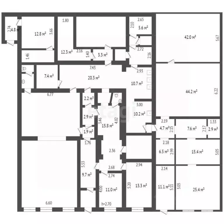 Помещение свободного назначения в Ямало-Ненецкий АО, Надымский район, ... - Фото 2