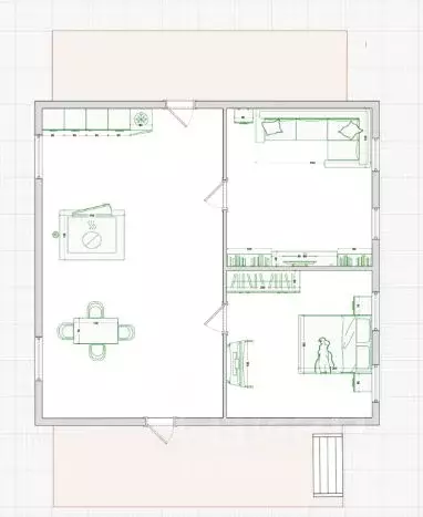 Дом в Пензенская область, с. Бессоновка ул. Бакунина, 4 (85 м) - Фото 2
