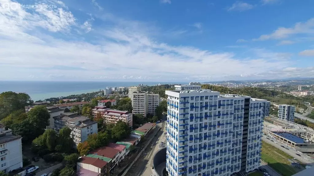 Квартира-студия: Сочи, микрорайон Бытха, Ясногорская улица, 16/2к1 ... - Фото 0