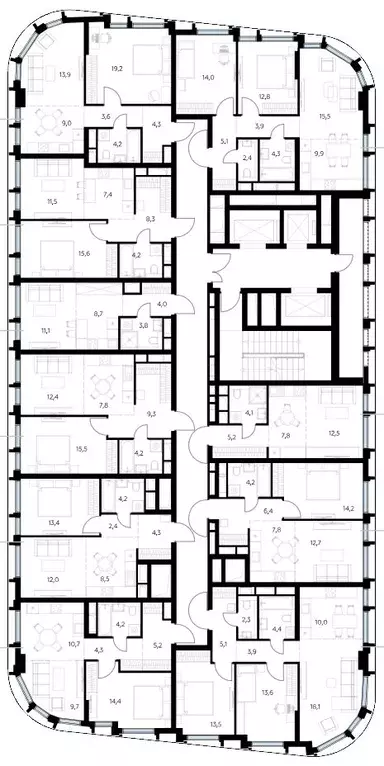 1-к кв. Москва ул. Фридриха Энгельса, 56С9 (49.0 м) - Фото 1