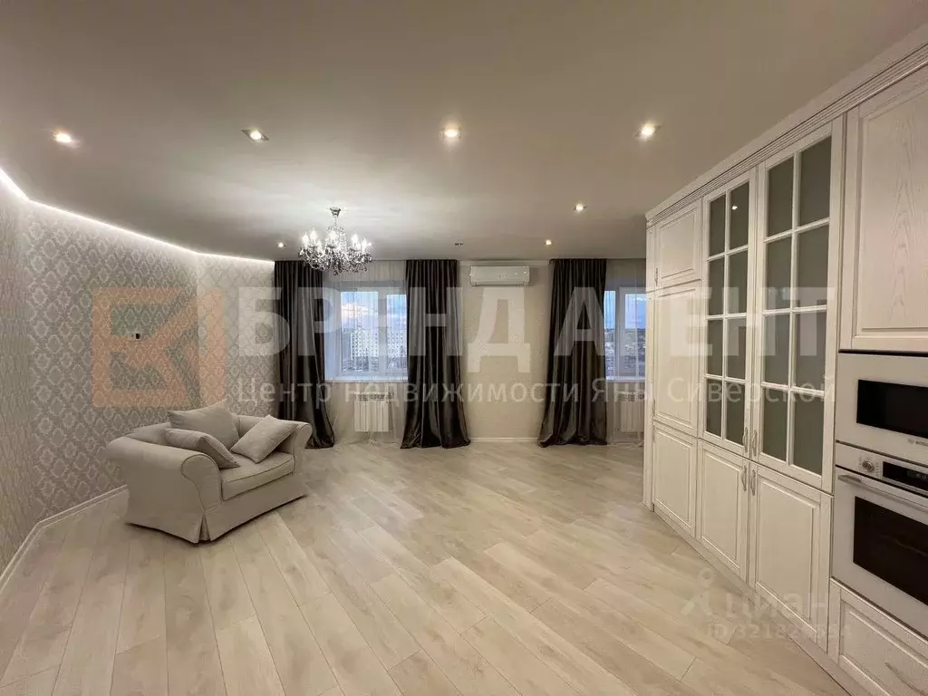 3-к кв. Белгородская область, Белгород ул. Макаренко, 40 (104.0 м) - Фото 1