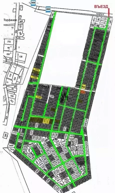 Участок в Ленинградская область, Гатчинский муниципальный округ, пос. ... - Фото 1
