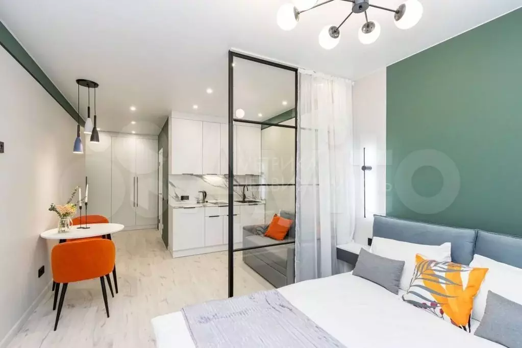 Квартира-студия, 31 м, 2/17 эт. - Фото 1