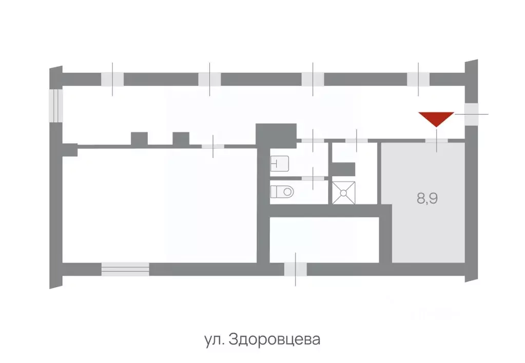Офис в Санкт-Петербург ул. Здоровцева, 10 (9 м) - Фото 2