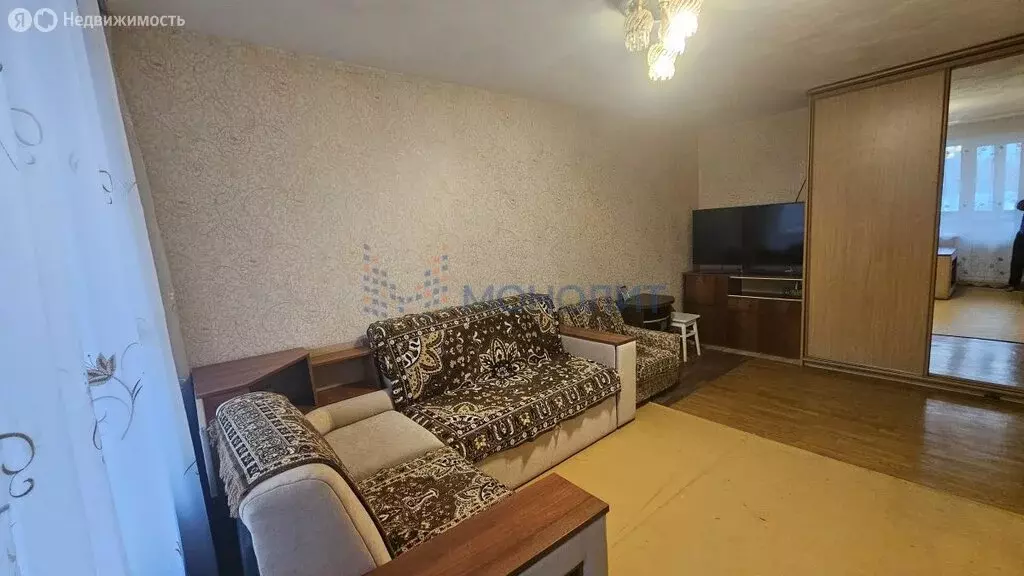 1-комнатная квартира: Нижний Новгород, улица Германа Лопатина, 9А ... - Фото 1