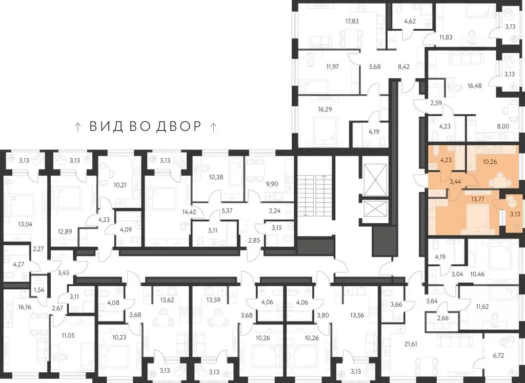 1-комнатная квартира: Екатеринбург, микрорайон Академический, 3-й ... - Фото 2