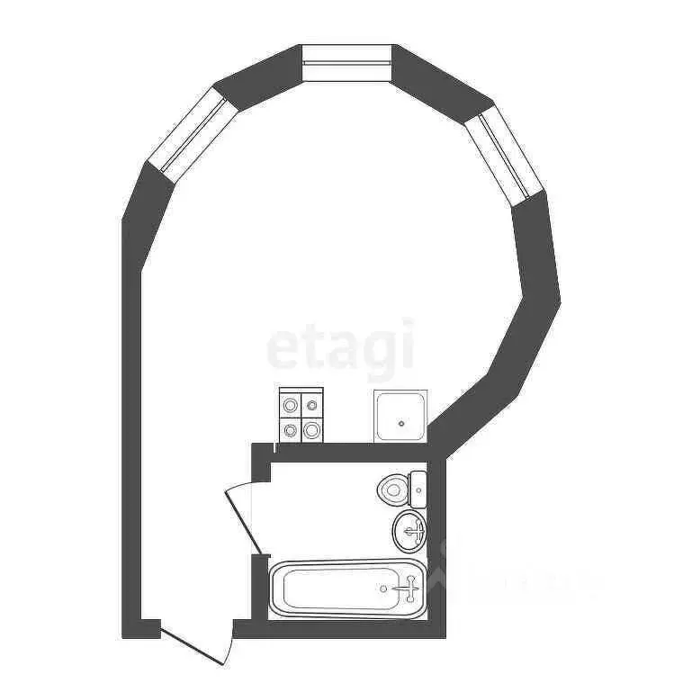 Студия Крым, Ялта муниципальный округ, Гаспра пгт ш. Алупкинское, ... - Фото 2