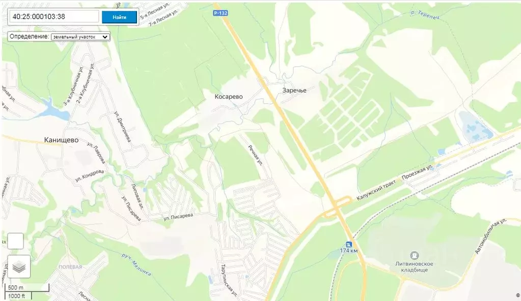 Участок в Калужская область, Калуга городской округ, д. Заречье  (15.0 ... - Фото 2