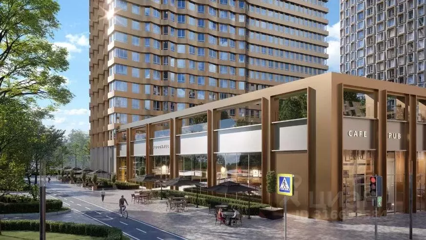 2-к кв. Москва Сидней Сити жилой комплекс, к5/2 (73.0 м) - Фото 0