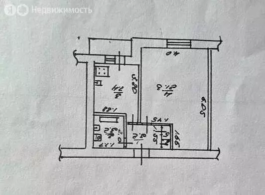 1-комнатная квартира: Липецк, улица Механизаторов, 19Б (35.9 м) - Фото 1