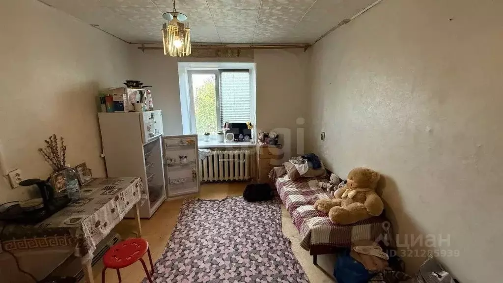 Комната Омская область, Омск Заозерный мкр, ул. Бородина, 44Б (13.0 м) - Фото 1