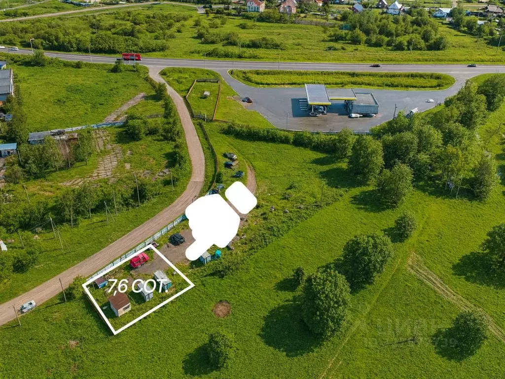 Участок в Московская область, Талдом ул. Кустарная (7.6 сот.) - Фото 2