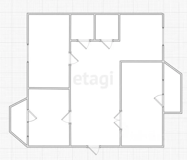 3-к кв. Татарстан, Казань ул. Марселя Салимжанова, 17 (65.0 м) - Фото 1