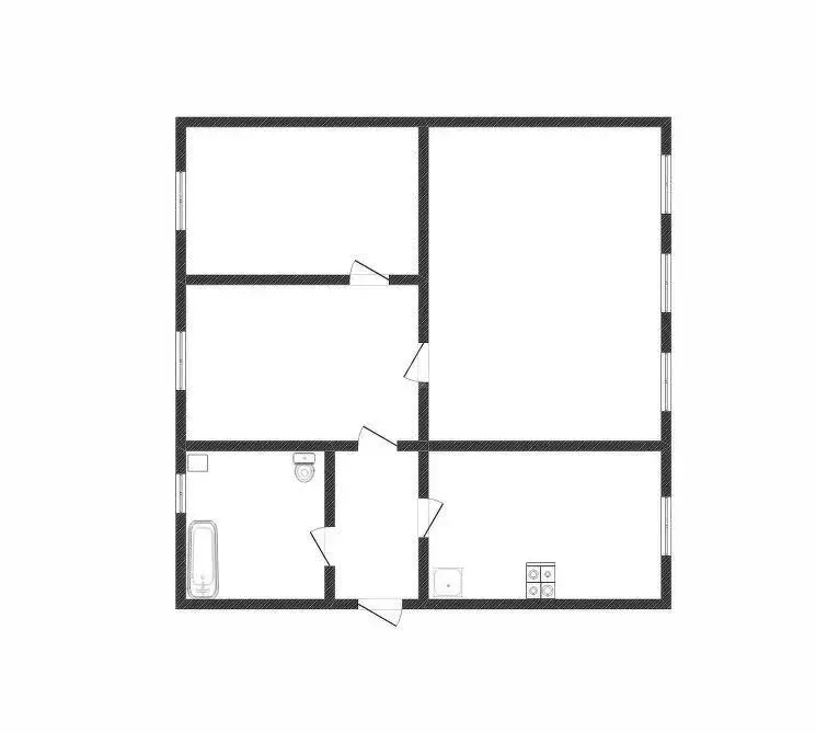 Дом в Нерехта, Больничная улица (62.2 м) - Фото 1