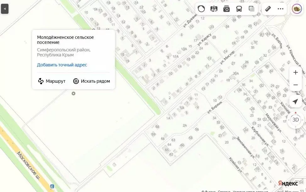 Участок в Крым, Симферопольский район, Молодежненское с/пос  (112.0 ... - Фото 2