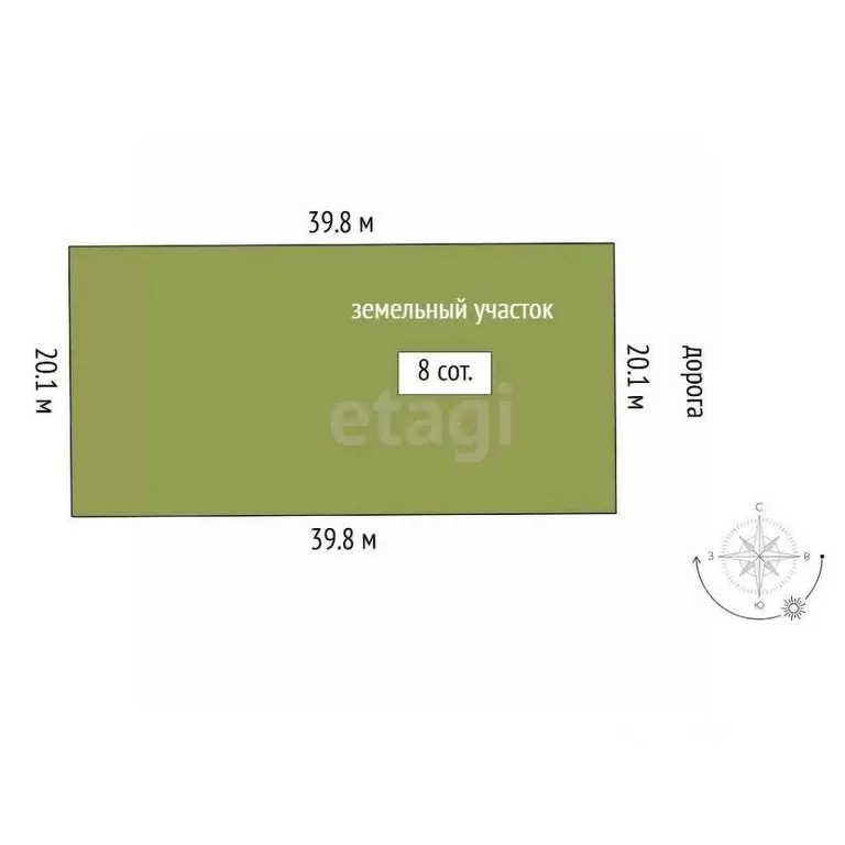 Участок в Тюменская область, Тюменский муниципальный округ, д. ... - Фото 2