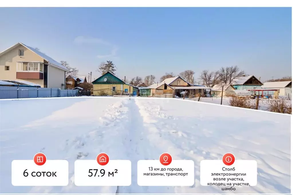 Дом в Хабаровский край, Хабаровск Сарапульская ул., 6А (58 м) - Фото 0