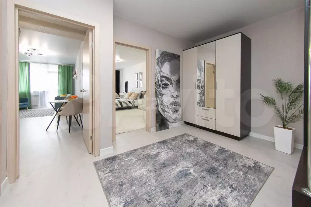 2-к. квартира, 60 м, 7/18 эт. - Фото 0