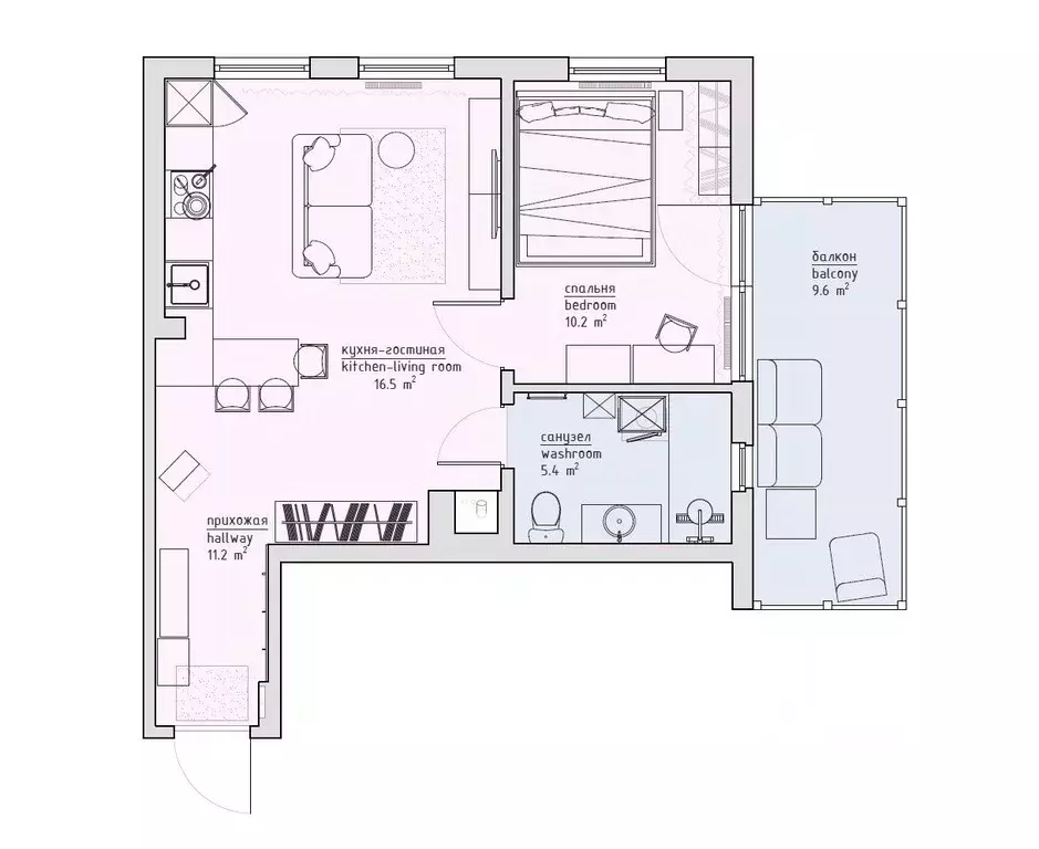 2-к кв. Санкт-Петербург Аптекарский просп., 18 (53.0 м) - Фото 2