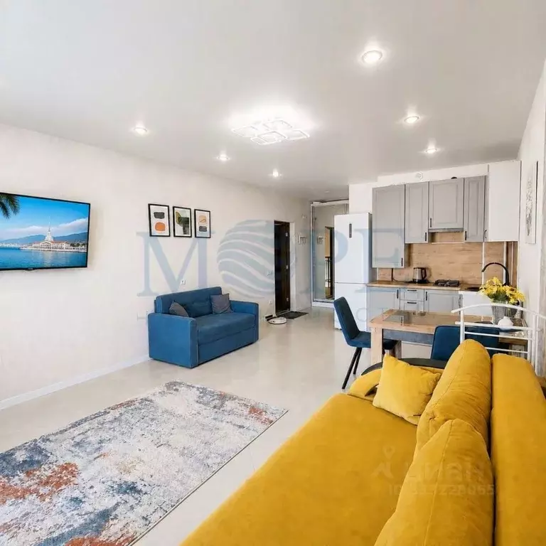 Студия Краснодарский край, Сочи Агро СНТ, 48 (35.0 м) - Фото 1