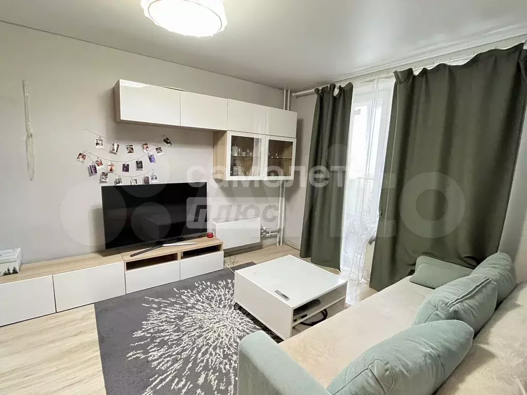 1-к. квартира, 35 м, 2/20 эт. - Фото 1