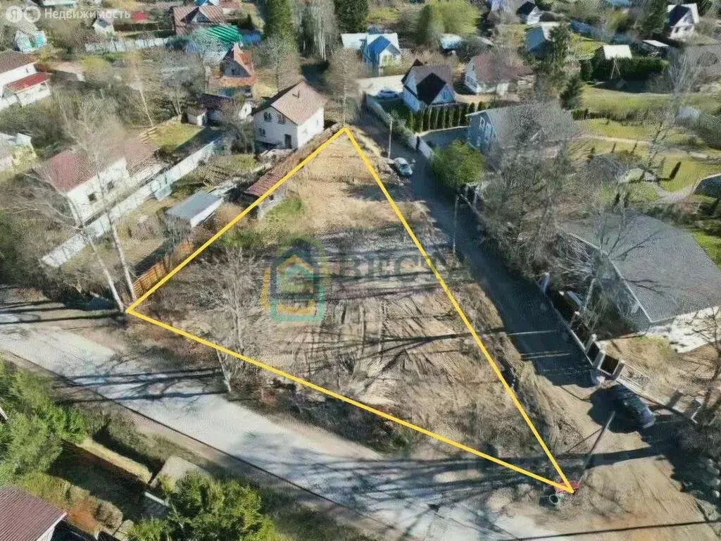 Участок в городской посёлок Рощино, улица Верхнее Рощино, 22 (12 м) - Фото 2